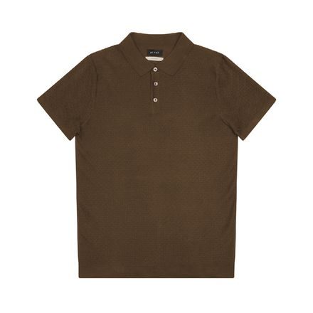 AT.P.CO — Cotton & Modal Polo Shirt