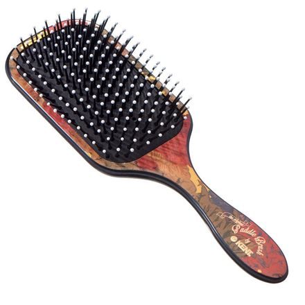 Kent LPB1 — Large Floral Cushioned Paddle Brush