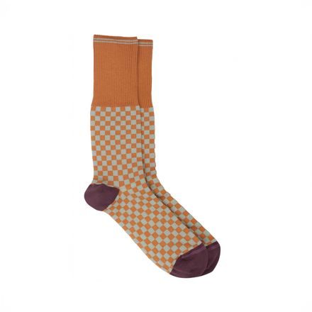 Pedemeia Organic Cotton Pattern Socks — Yellow