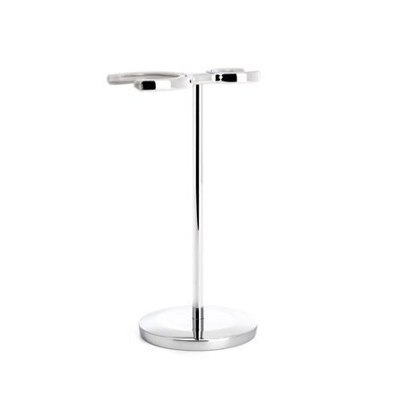 Suport cromat pentru pămătuf și aparat de ras Mühle VIVO/RYTMO