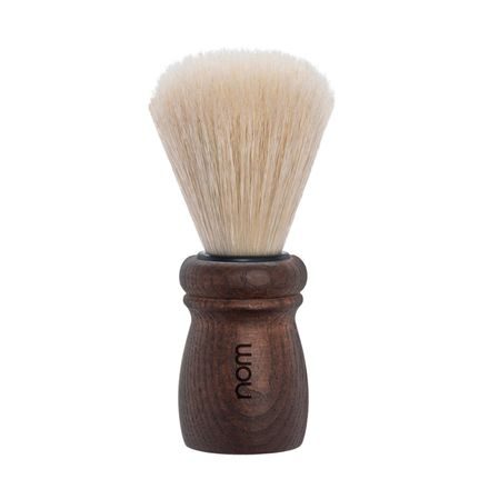 Mühle nom ALFRED Shaving Brush (Pure Bristle, Dark Ashwood)