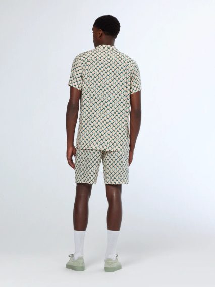 Scotch & Soda — Fave Printed Tencel Bermuda Shorts