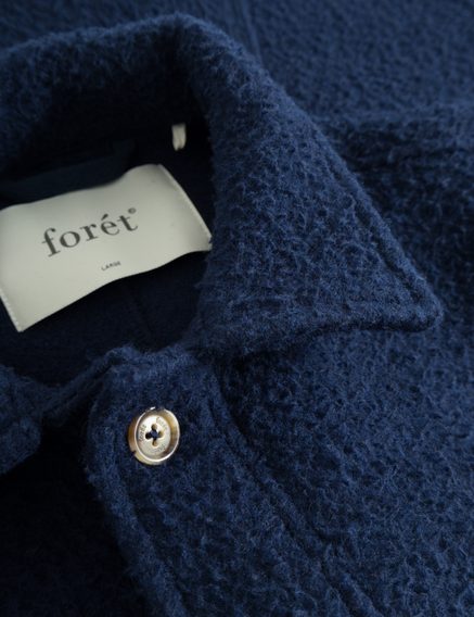 forét Stay Wool Overshirt