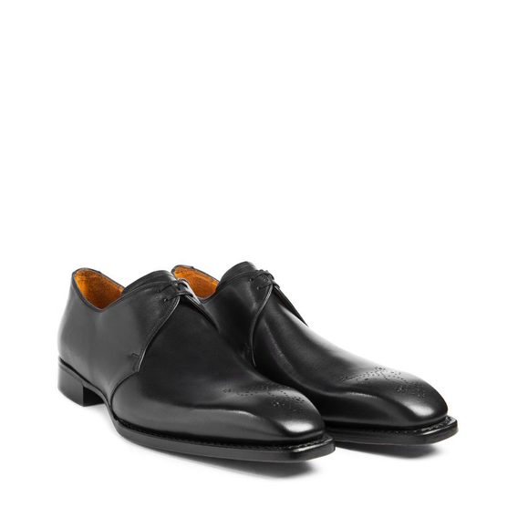 Manesy Derby Brogue — Black