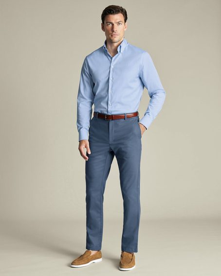 Charles Tyrwhitt Ultimate Non-Iron Chinos — Airforce Blue