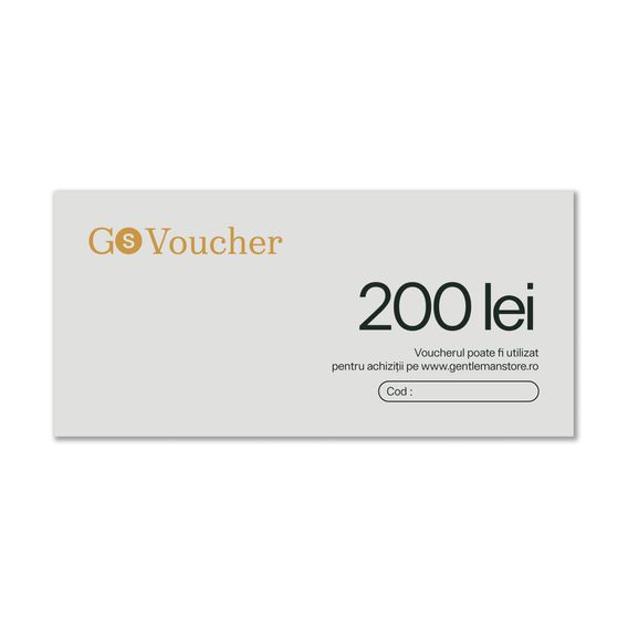 GS Voucher cadou — 200 lei
