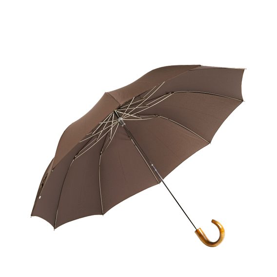 Umbrelă pliabilă Fox Umbrellas TEL1 - Brown