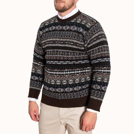 Jamieson's Fair Isle Jumper — Night