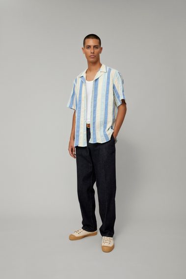 forét — Peer Jacquard Seersucker Shirt