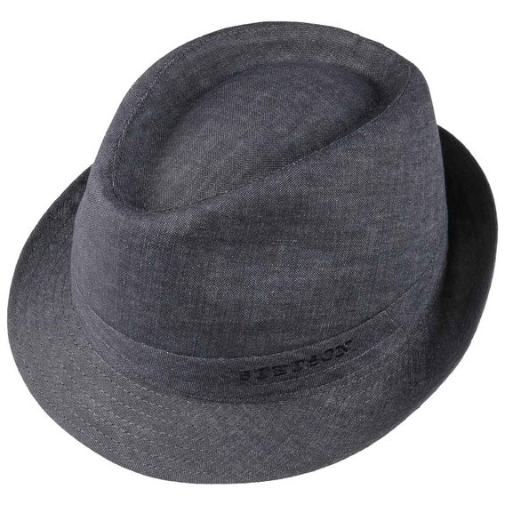 Stetson Trilby Linen — Dark Grey