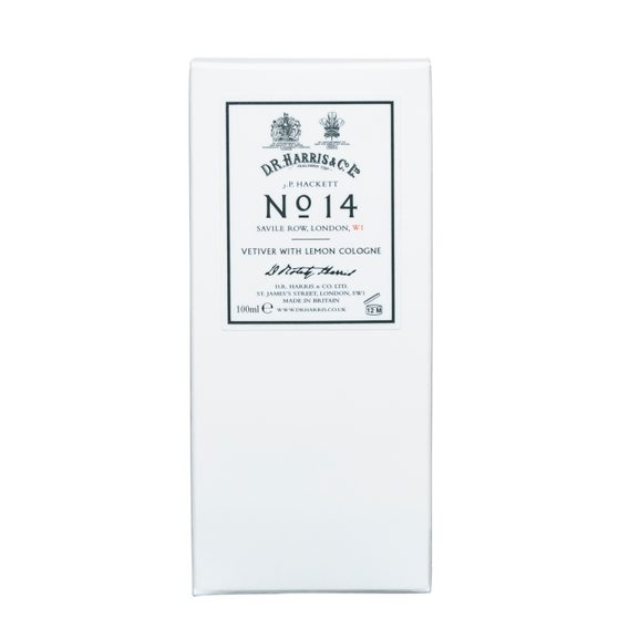 Apă de colonie D.R. Harris No. 14 Vetiver with Lemon (100 ml)