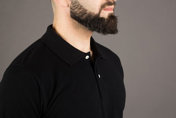 Tricou polo sidef John & Paul - negru