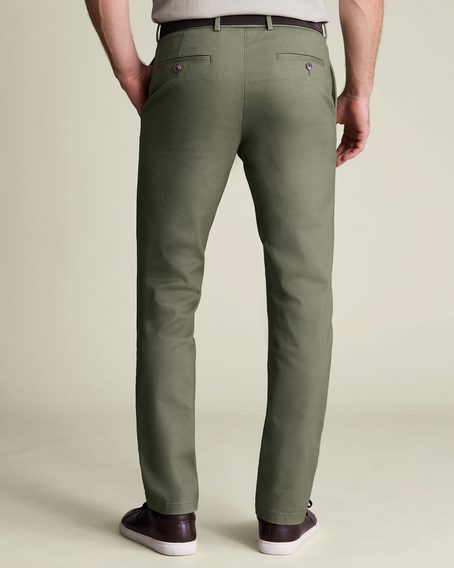 Charles Tyrwhitt Ultimate Non-Iron Chinos — Sage Green