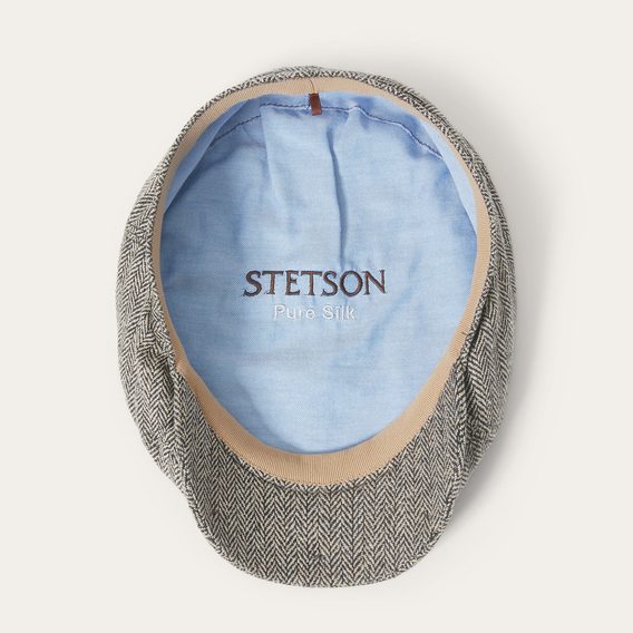 Stetson 6-Panel Silk Cap — Grey