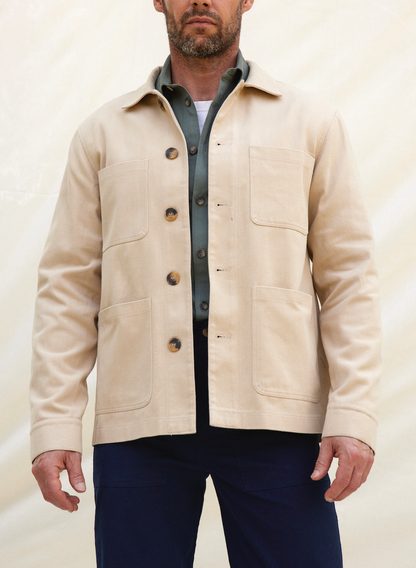 By The Oak Worker Jacket with Pockets — Off White