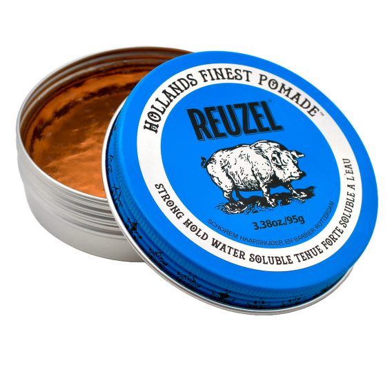 Reuzel Blue Water Soluble Strong Hold - pomadă de păr (113 g)