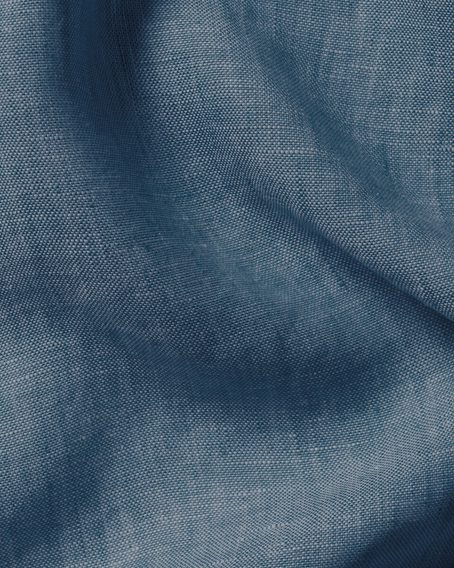 Charles Tyrwhitt Pure Linen Shirt — Airforce Blue