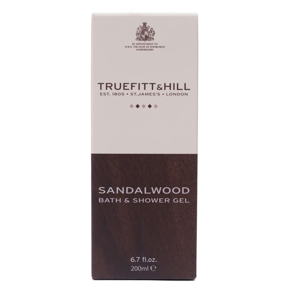 Gel de duș și baie Truefitt & Hill - Sandalwood (200 ml)