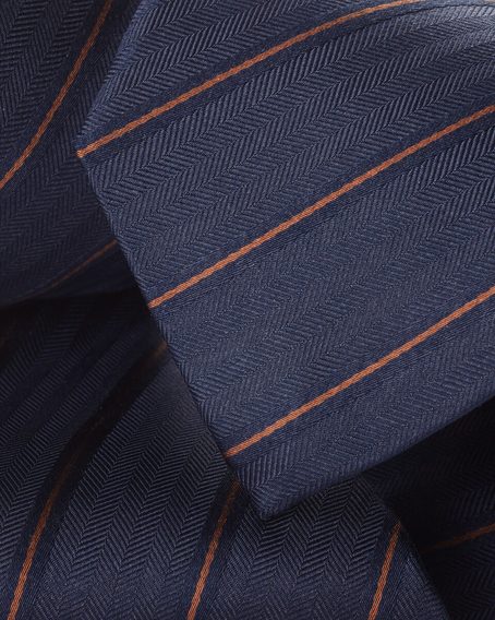Charles Tyrwhitt Silk Stripe Tie — Royal Blue