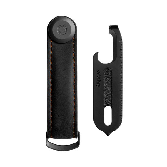 Orbitkey Key Organiser Crazy Horse + Multitool V2 Set — Black