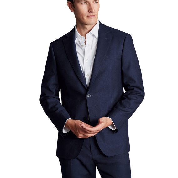 Charles Tyrwhitt Italian Flannel Suit Jacket