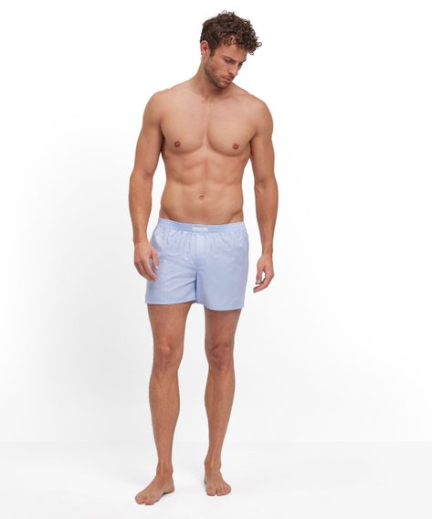 Falke Boxers — Light Blue