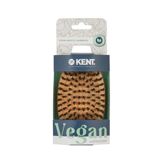 Kent V22 — Synthetic Vegan Fill Military Grooming Brush