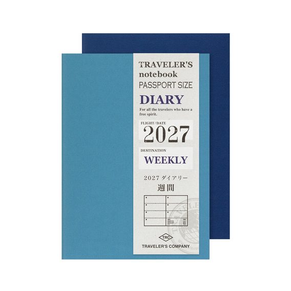 Traveler's 2027 Diary — Weekly (Passport)