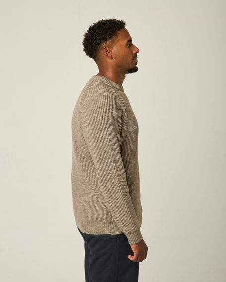 Peregrine Ford Crew Jumper — Oak