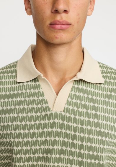 Revolution — Jaquard Polo Shirt