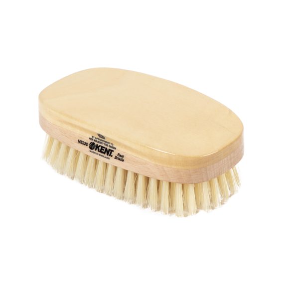 Kent MS23D — Satinwood Pure Soft Bristle Rectangular Brush