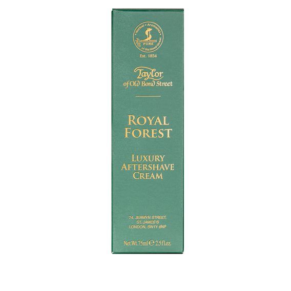 Cremă de lux după ras Taylor of Old Bond Street Royal Forest (75 ml)