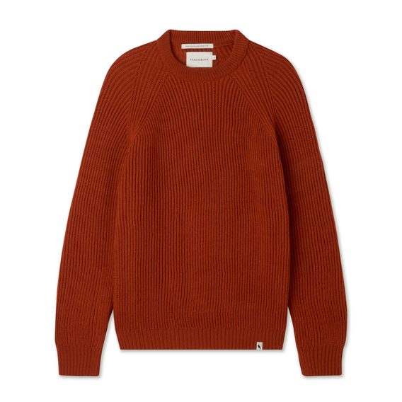 Peregrine Ford Crew Jumper — Orange