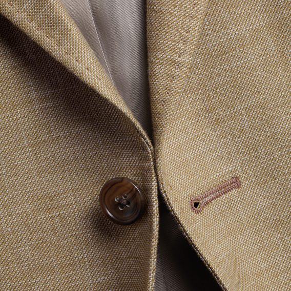 Charles Tyrwhitt Linen Jacket — Taupe