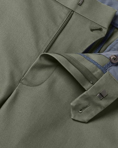 Charles Tyrwhitt Ultimate Non-Iron Chinos — Sage Green