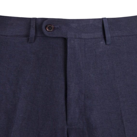 Pantaloni din in Walker Slater Edmond — Navy