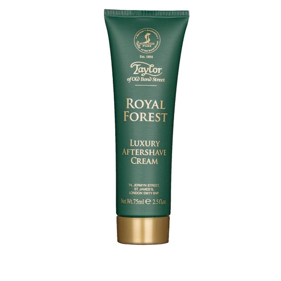 Cremă de lux după ras Taylor of Old Bond Street Royal Forest (75 ml)