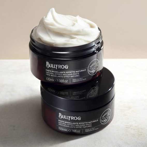 Bullfrog Natural Effect Molding Paste - pastă mată pentru păr (100 ml)