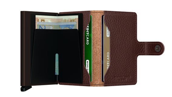 Secrid Miniwallet Veg Tanned - Espresso