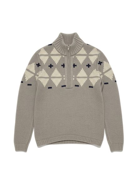 Peregrine — Mountain Zip Neck Sweater