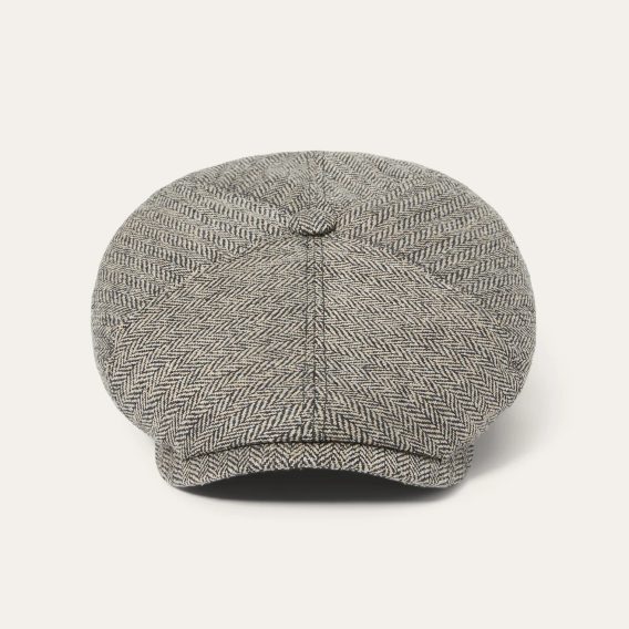 Stetson 6-Panel Silk Cap — Grey