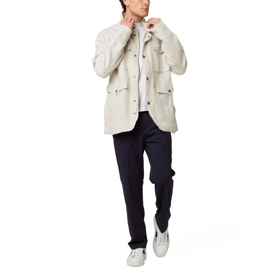 Peregrine Malvern Linen Jacket — Natural
