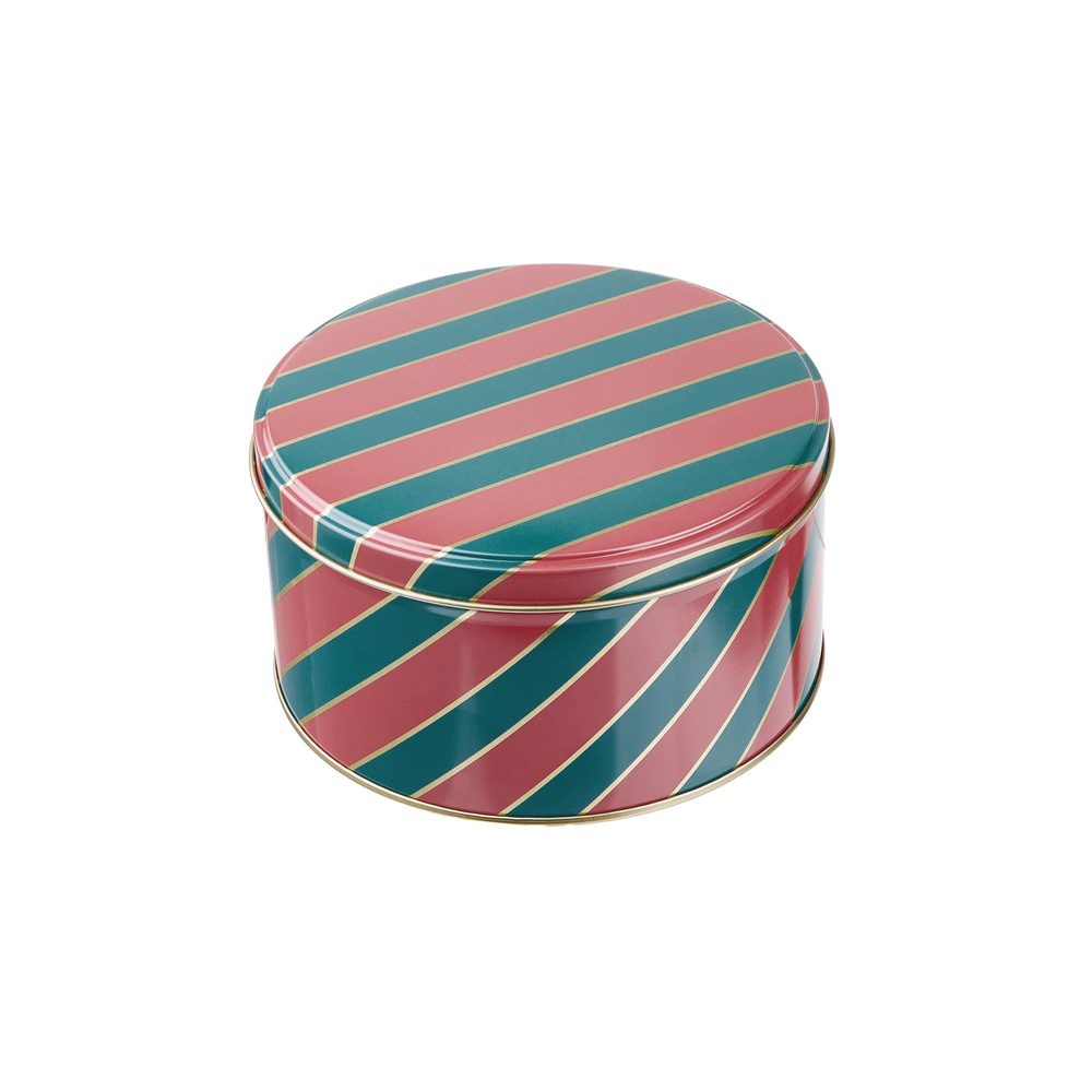 COOKIE JAR Dóza okrúhla "Candy cane" 13,5 cm