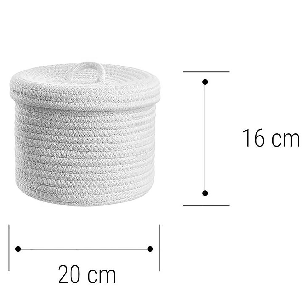 SET UP Úložný košík s víkom 20 cm (obrázok 4)