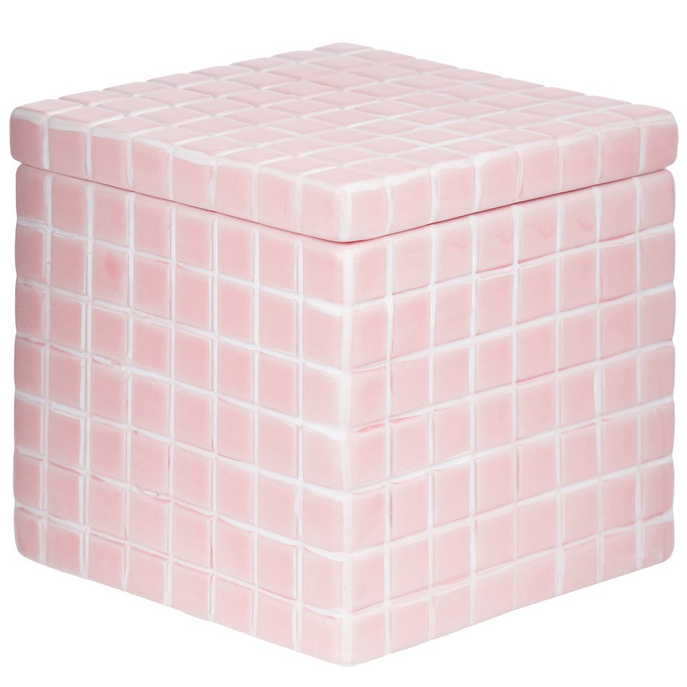 TILES Dóza 550 ml - ružová