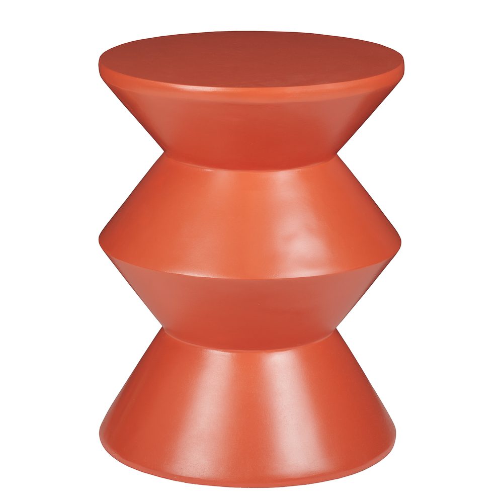 PIECES Odkladací stolík 35 cm - červená