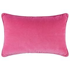 COTTON VELVET Vankúš 40 x 60 cm - ružová