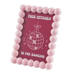 HAPPY WALLS Rámček na fotky - ružová