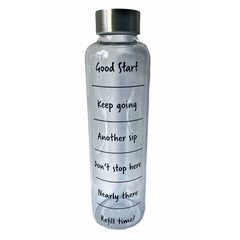 FAVORITE Fľaša sklenená "Good start" 550 ml