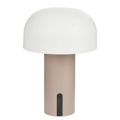 MUSHROOM Vonkajšia lampa – šedohnedá
